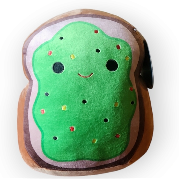 Squishmallow Sinclair the Avocado Toast 12" - Picture 3 of 3